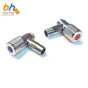 شیر پیسوار استیل 1/2 – بسته 2 عددی