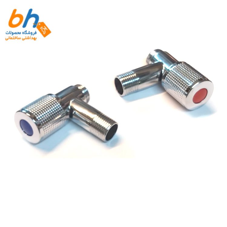 شیر پیسوار استیل 1/2 – بسته 2 عددی