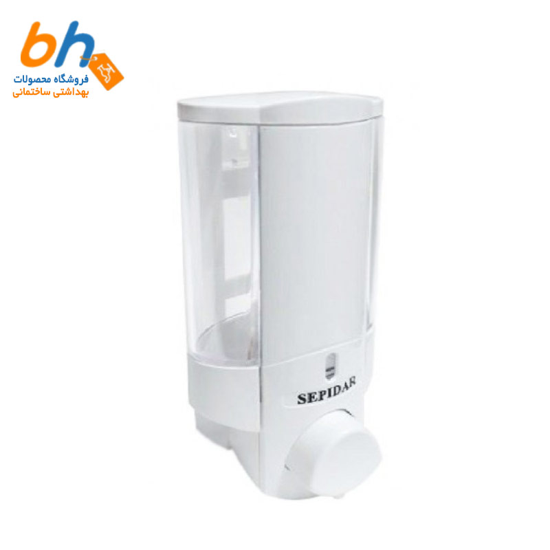 پمپ مایع دیواری سفید سپیدار