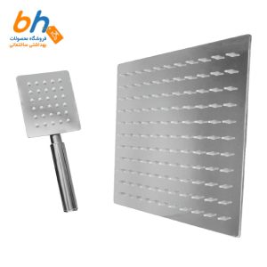دوش و سردوش استیل مات – 30 سانتی